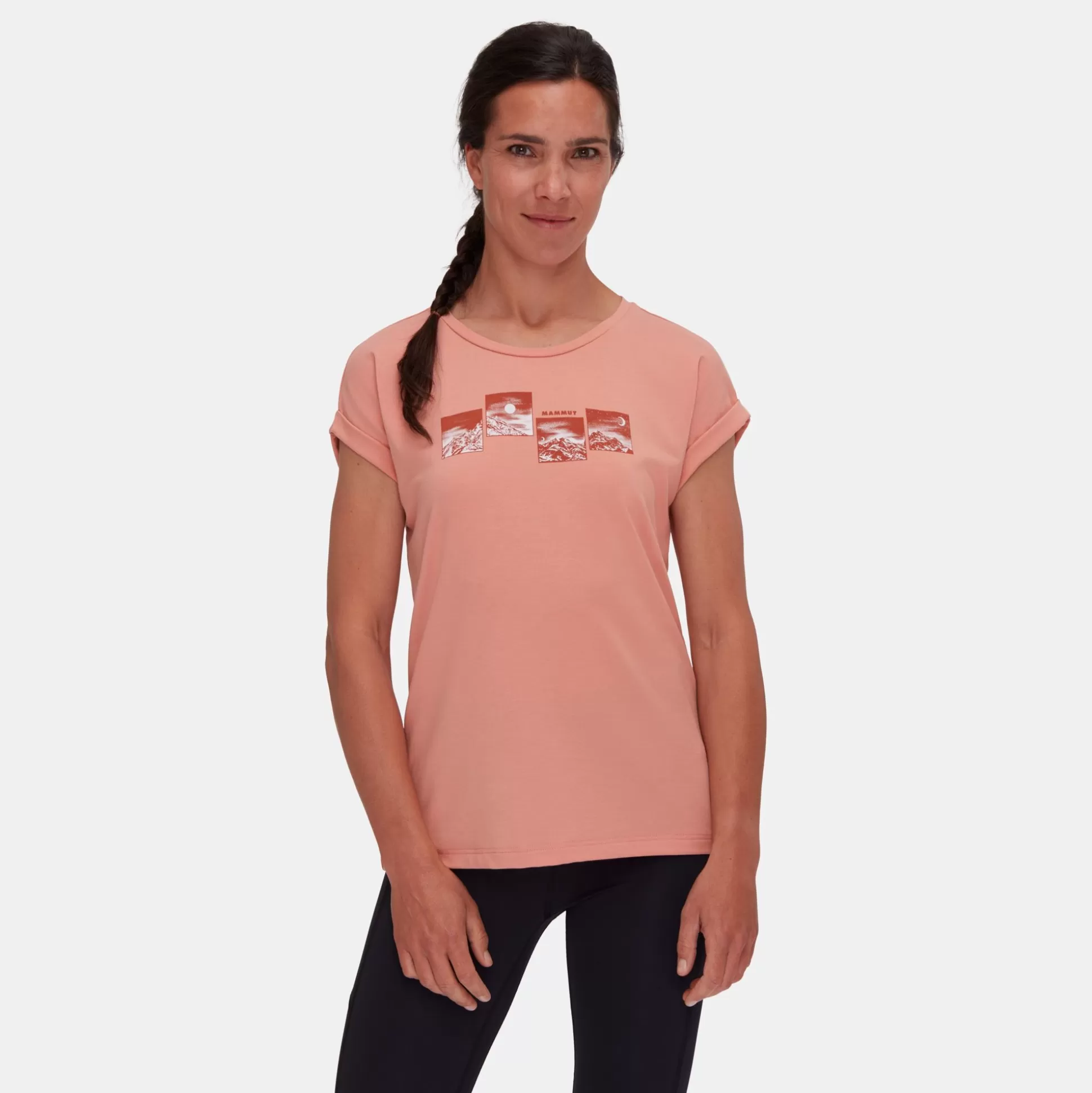 Mammut Mountain T-Shirt Women Day And Night- Tops