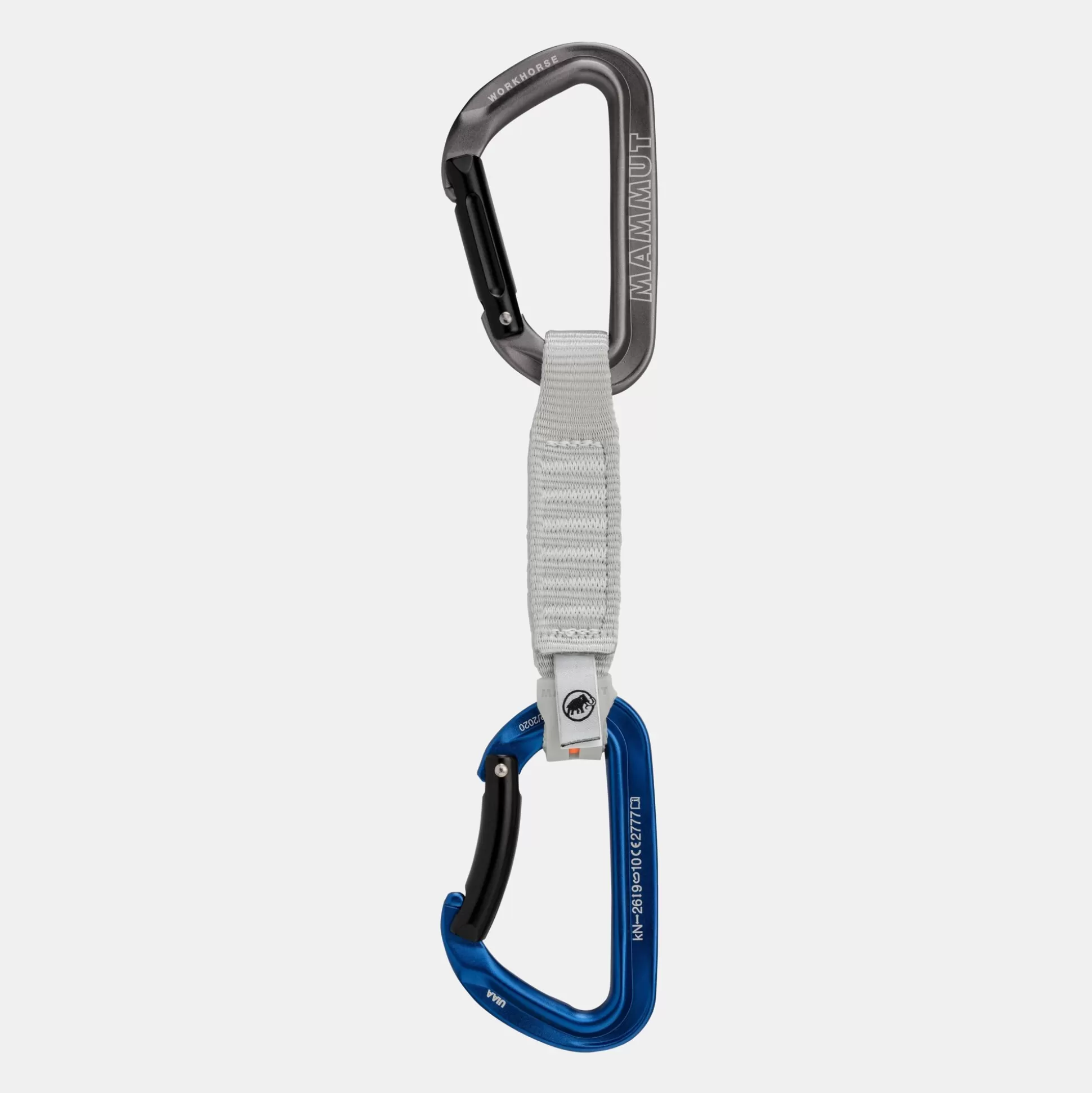 Mammut Workhorse Keylock 12 Cm Quickdraw- Climbing Equipment